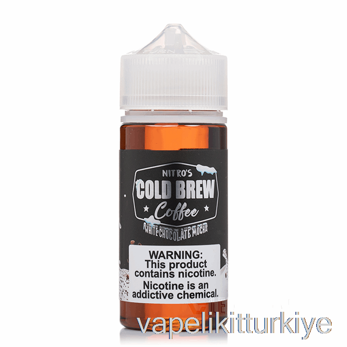 Vape Elektronik Sigara Beyaz çikolatalı Mocha - Nitros Soğuk Demleme - 100ml 3mg
